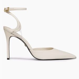 Elegant Cream High Heel Pumps